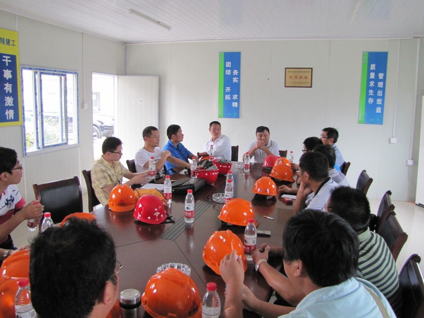 參觀(guān)學(xué)習(xí)南京麒麟門(mén)保障房項(xiàng)目